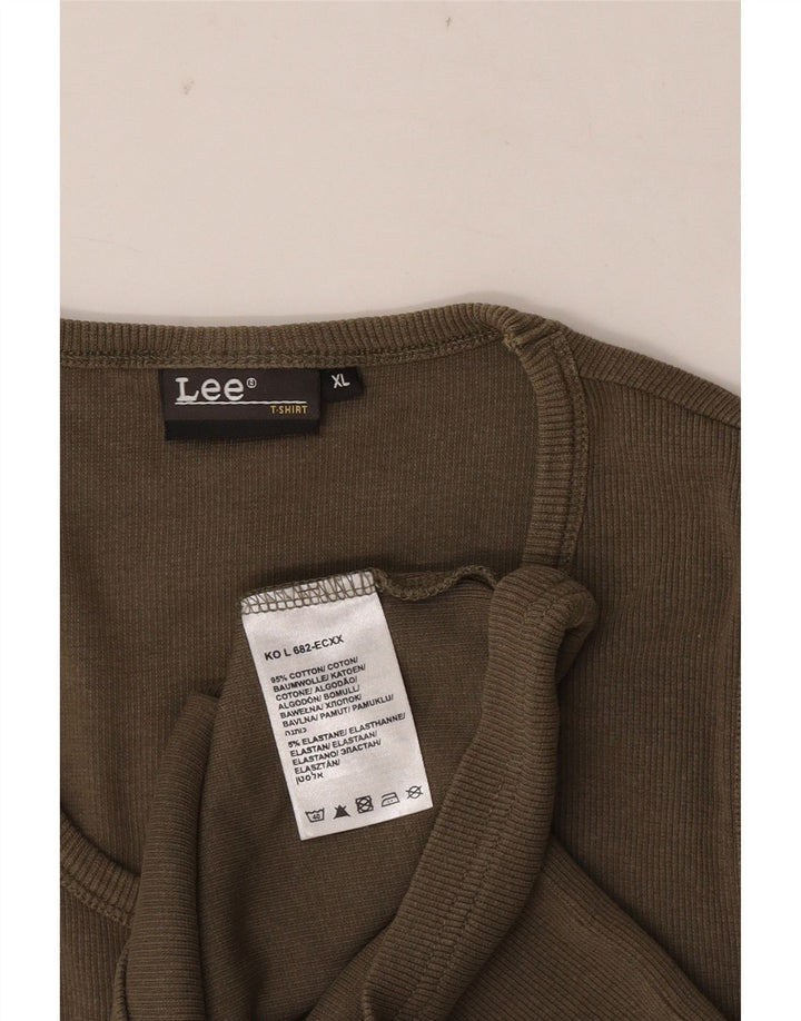 Colete masculino Lee Top XL cáqui