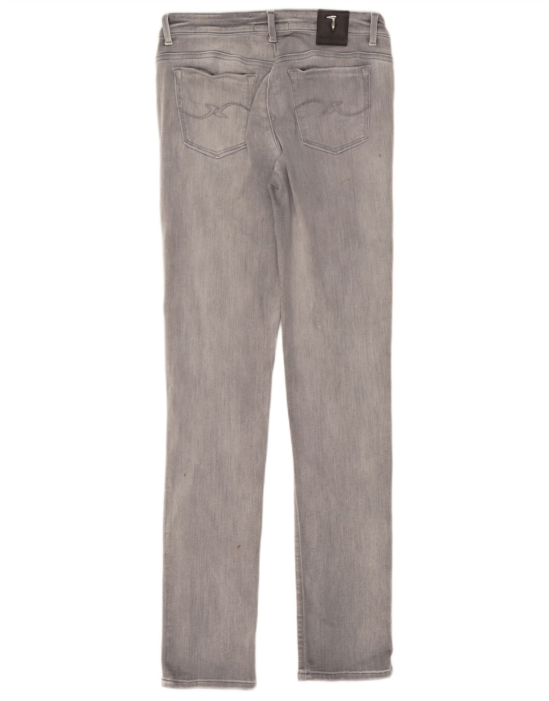 Jeans skinny feminino Trussardi W28 L31 cinza