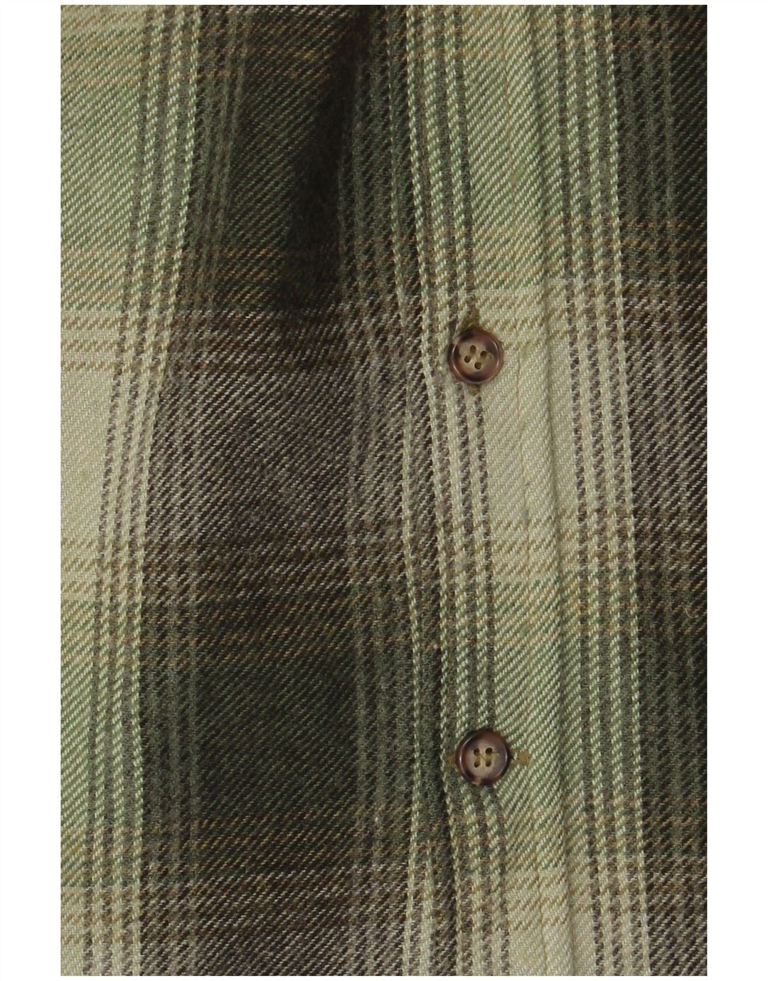 Camisa masculina Bailo com overshirt grande de lã xadrez verde