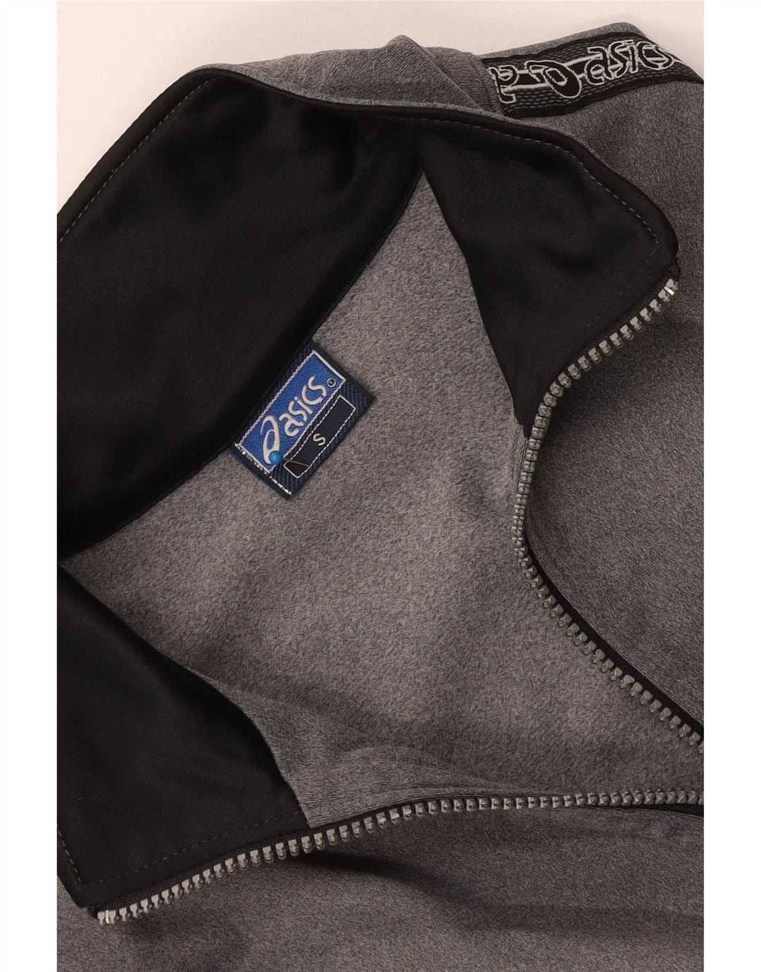 Jaqueta Asics Masculina Graphic Tracksuit Top Pequena Cinza