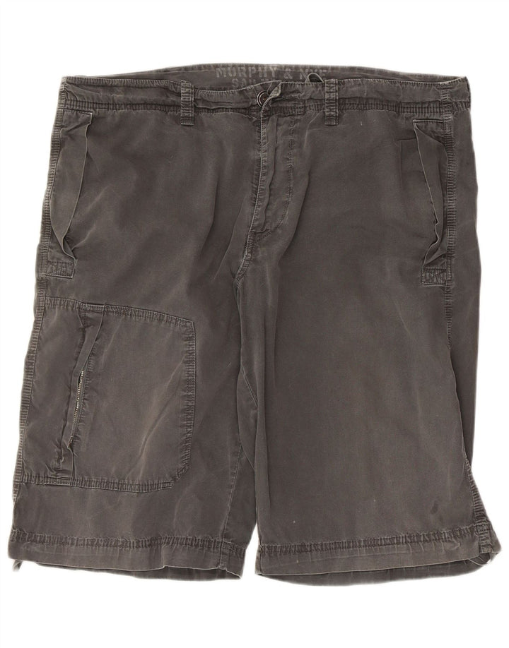 Shorts cargo masculino Murphy & Nye Sailmakers W40 XL algodão cinza