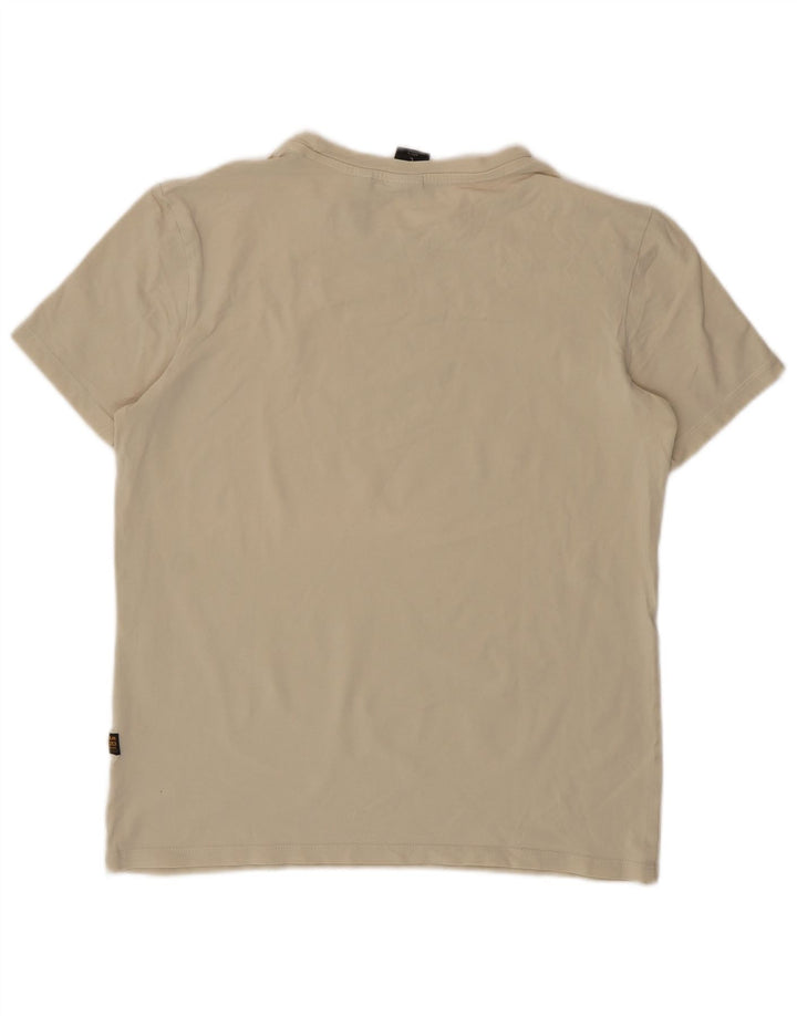 Camiseta feminina G-STAR UK 16 grande bege