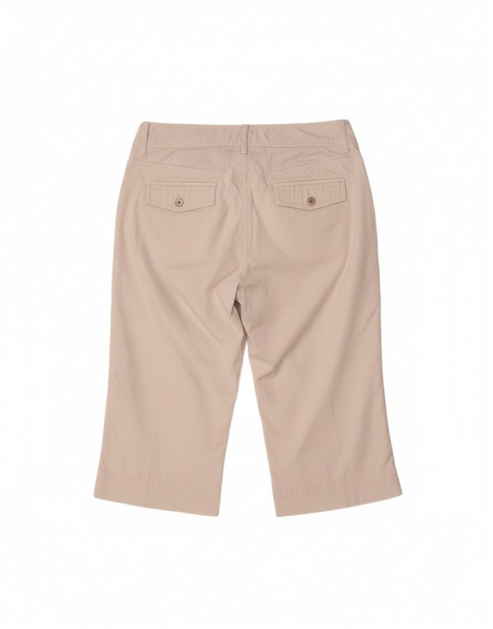 Bermuda feminina TOMMY HILFIGER EUA 10 grande W30 algodão branco