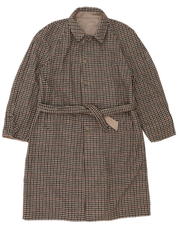 Casaco impermeável reversível masculino Hamilton IT 56 3XL poliéster xadrez cinza