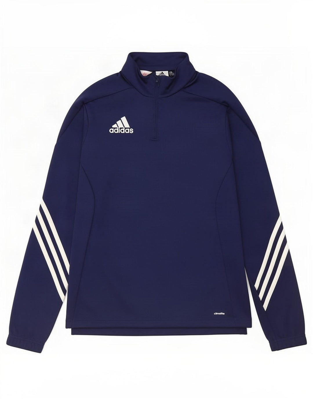 Adidas Meninos Climalite Pullover Treino Top 13-14 Anos XL Azul Marinho