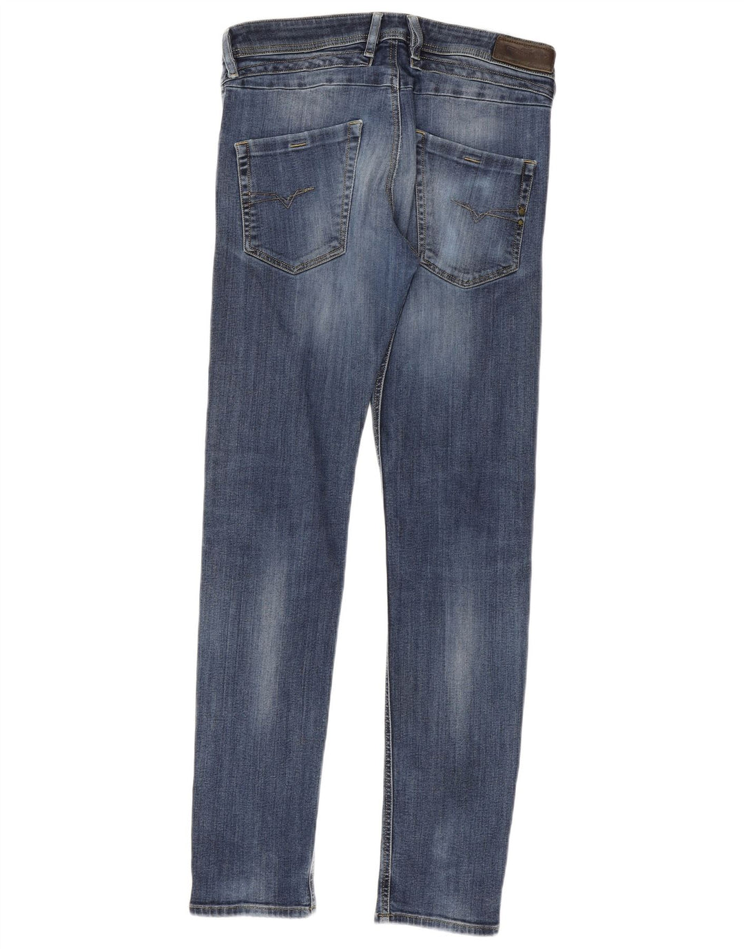 DIESEL Masculino Slim Jeans W31 L33 Azul Algodão