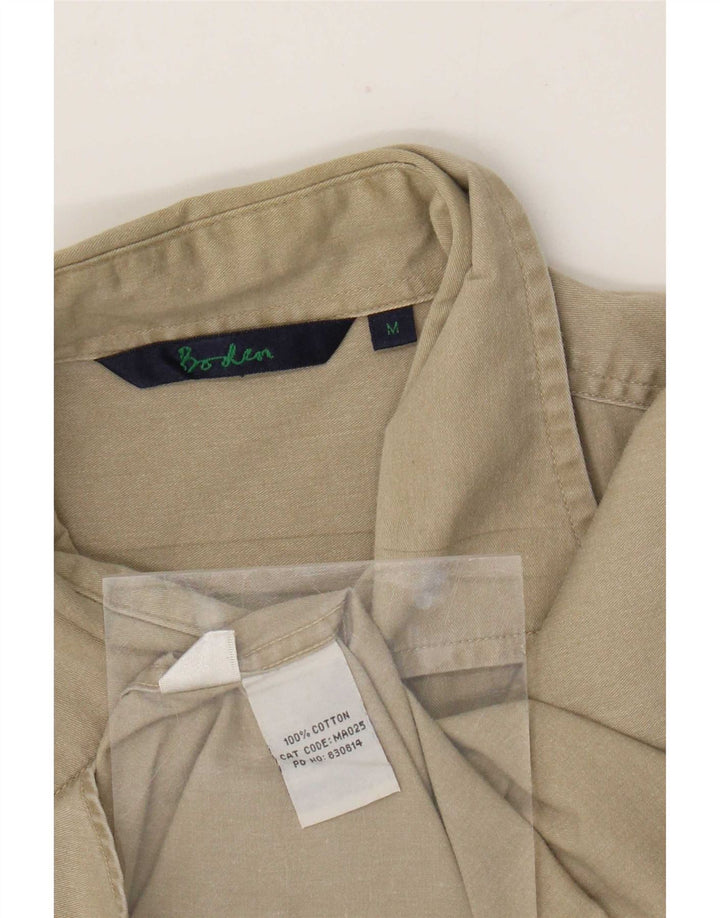 Boden Camisa masculina de algodão bege médio