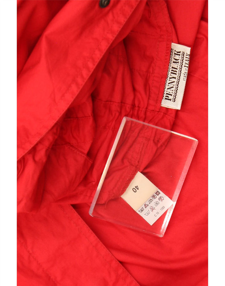 Sobretudo feminino grande com capuz PENNY BLACK IT 40 pequeno algodão vermelho