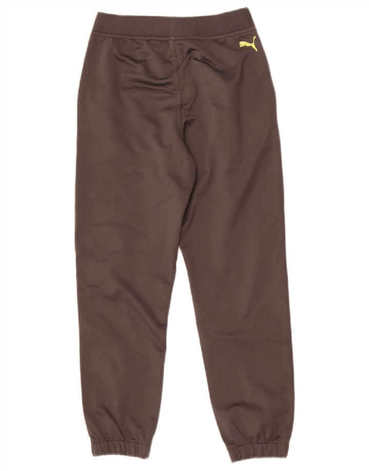 Calça de treino Puma Boys Graphic Joggers 7-8 anos pequeno cinza