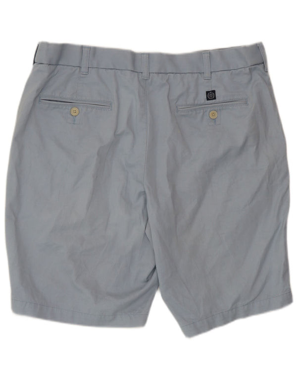 Shorts chino masculino Marks & Spencer W36 grande algodão azul