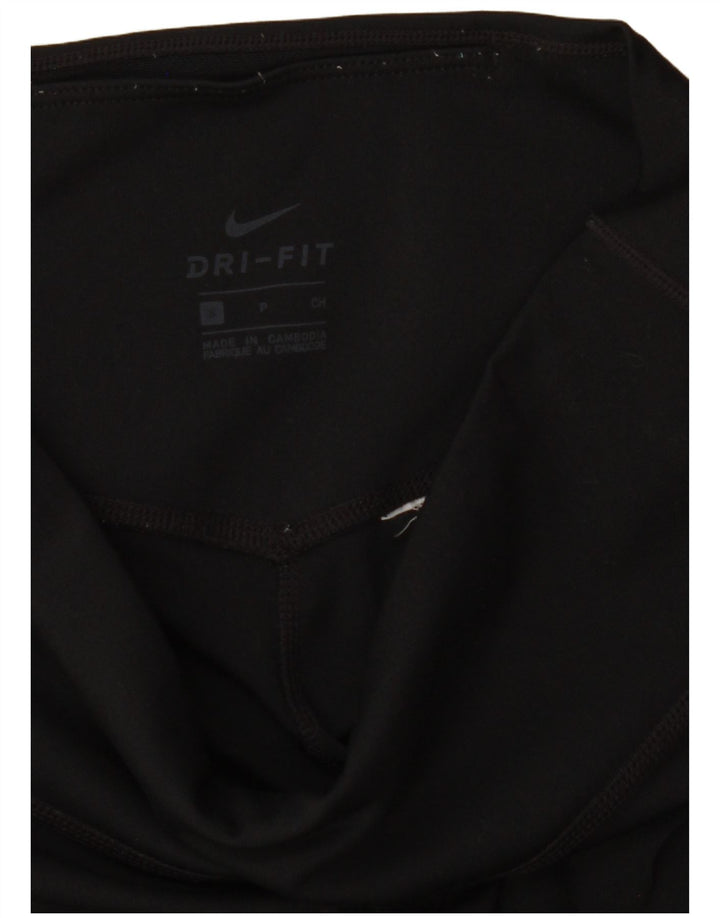 Leggings Nike Dri Fit Capri UK 8 Pequenas Pretas