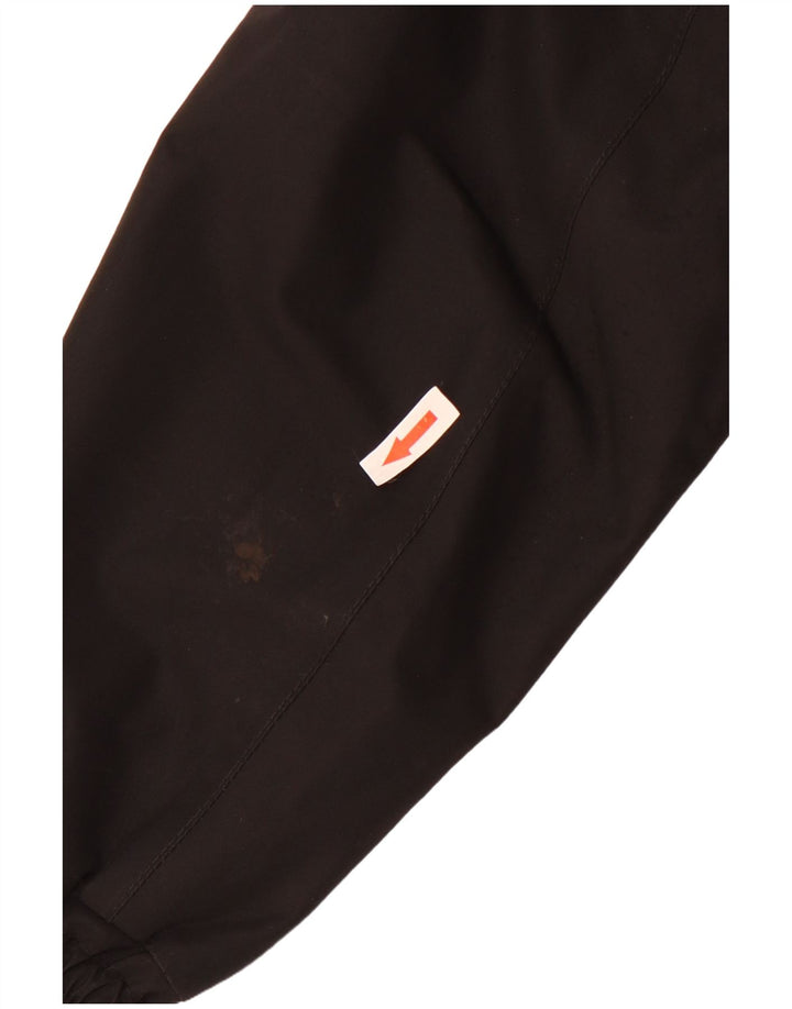 Jaqueta de chuva com capuz Helly Hansen Boys 11-12 anos poliéster preto