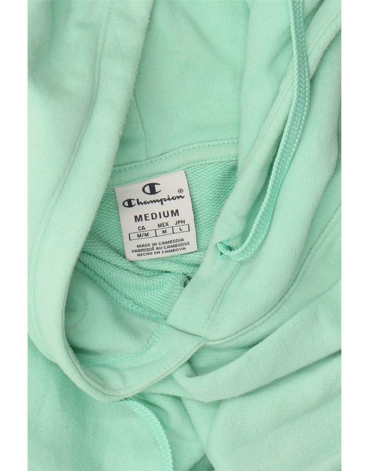 Jumper com capuz feminino Champion UK 14 verde médio