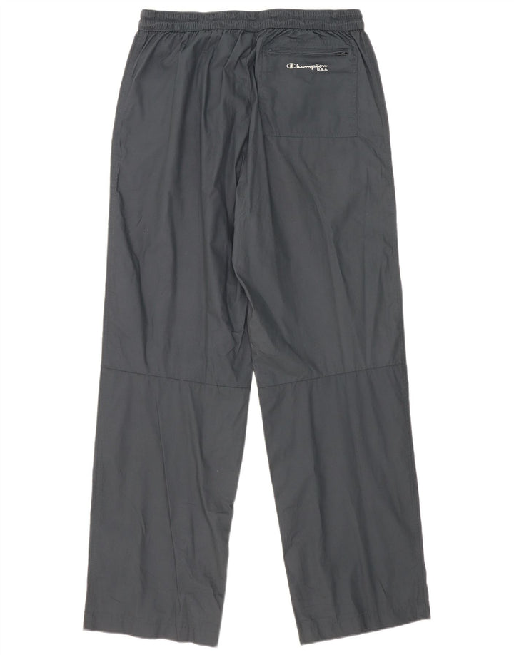Calça casual reta masculina Champion XL cinza algodão