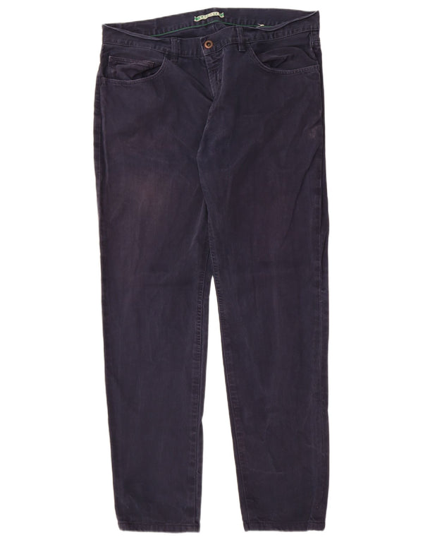 Lacoste Mens Slim Jeans W38 L33 Azul Marinho Algodão