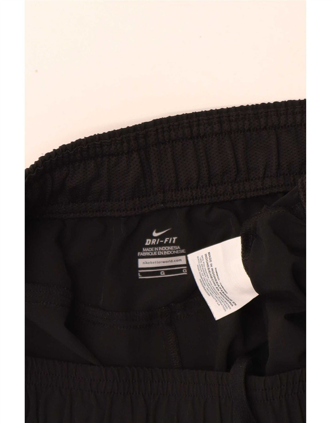 Nike Mens Dri Fit Sport Shorts Grande Poliéster Preto