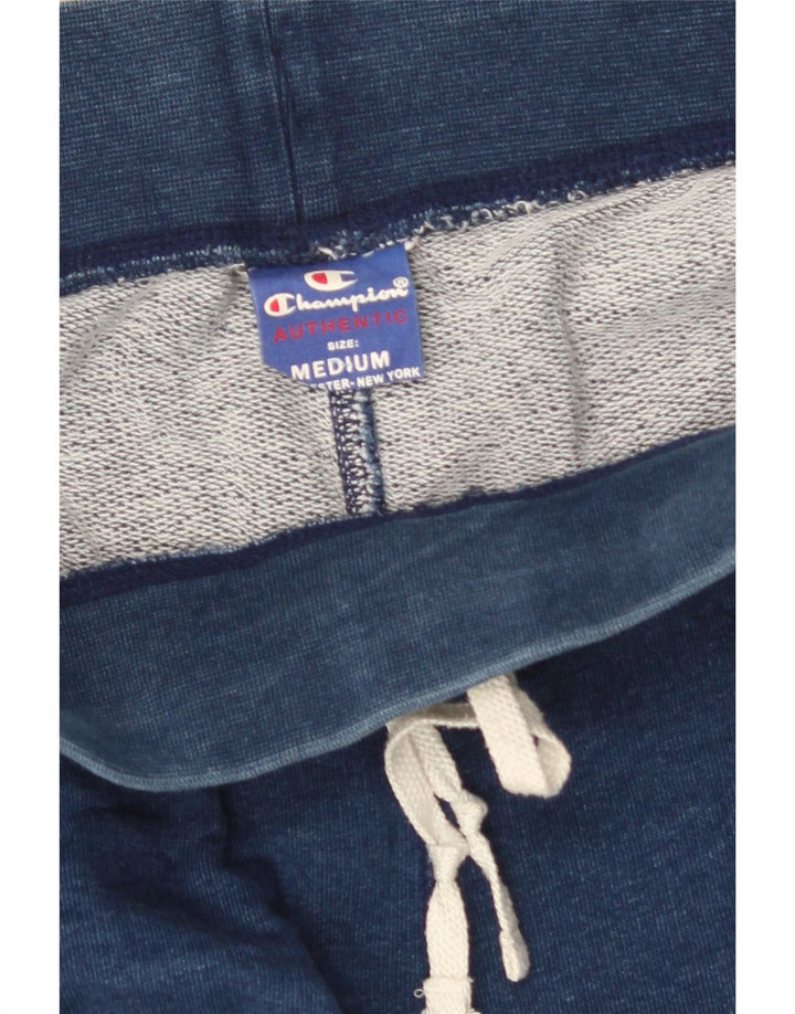 Shorts esportivos masculinos Champion médio azul marinho