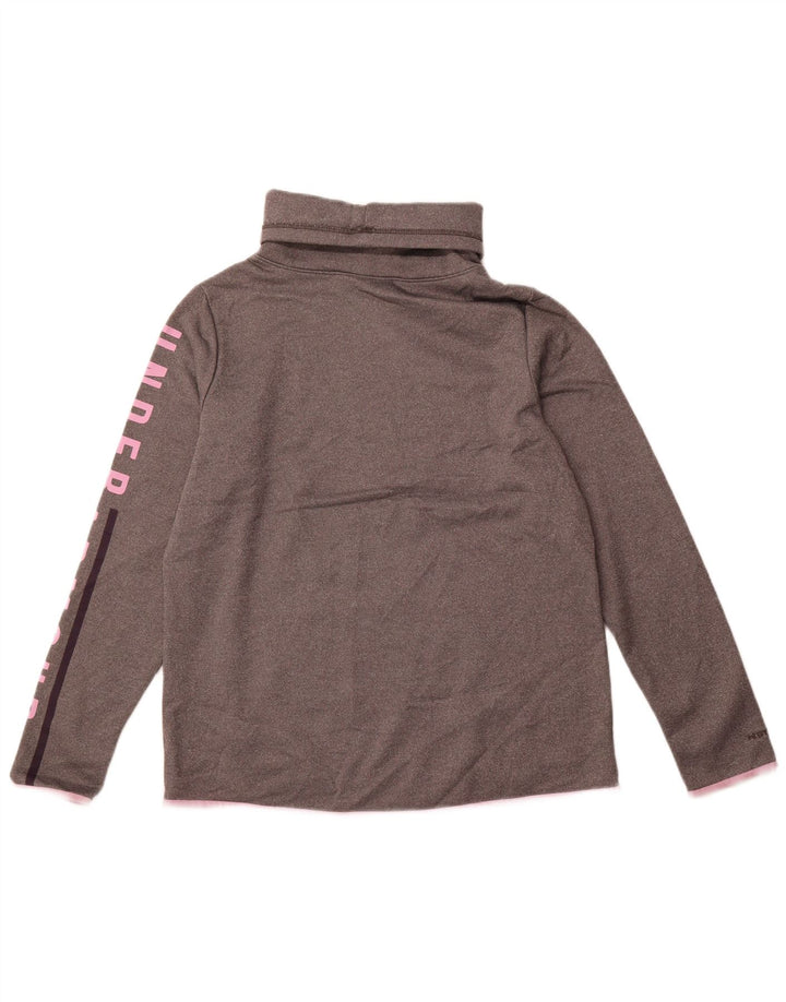 UNDER ARMOUR Suéter gráfico feminino Cold Gear UK 16 grande cinza