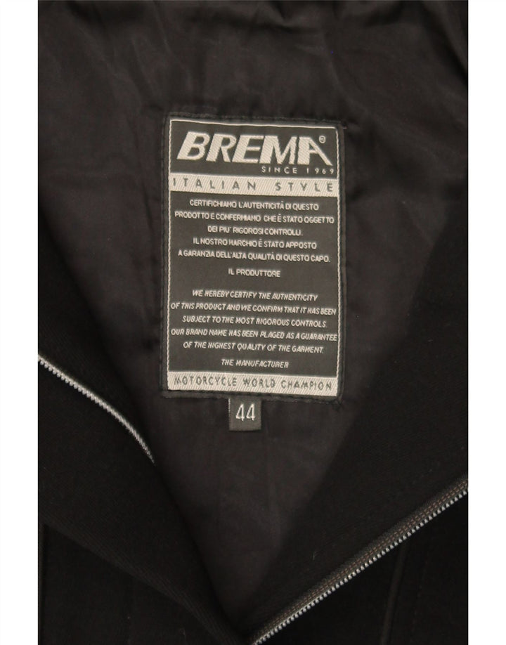 BREMA Womens Hooded Duffle Coat IT 44 Medium Black Nylon Vintage Brema and Second-Hand Brema from Messina Hembry 
