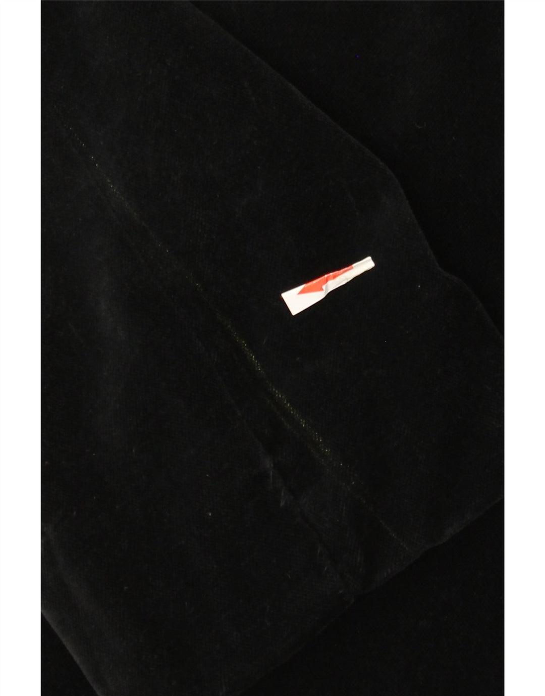 Sobretudo feminino de veludo Swish IT 46 grande algodão preto