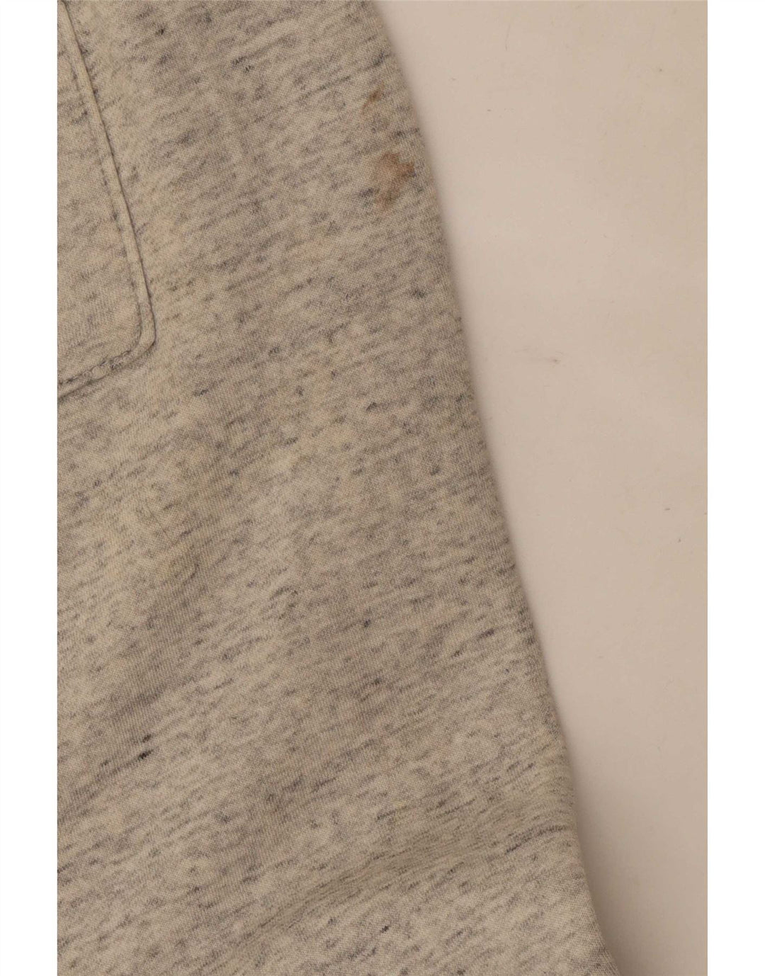 Calça de treino masculina Hollister com estampa gráfica cinza médio algodão manchado