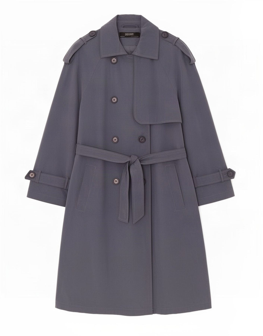 Zara Casaco feminino oversized manga 3/4 Reino Unido 10 pequeno cinza