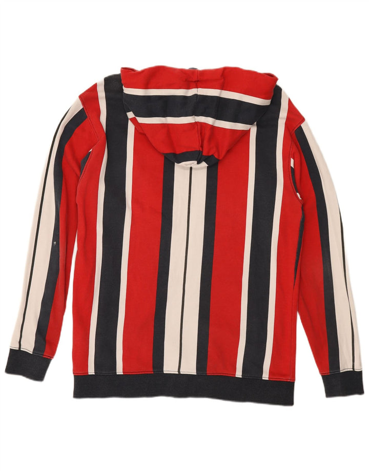 Tommy Hilfiger moletom com capuz masculino médio algodão listrado multicolorido