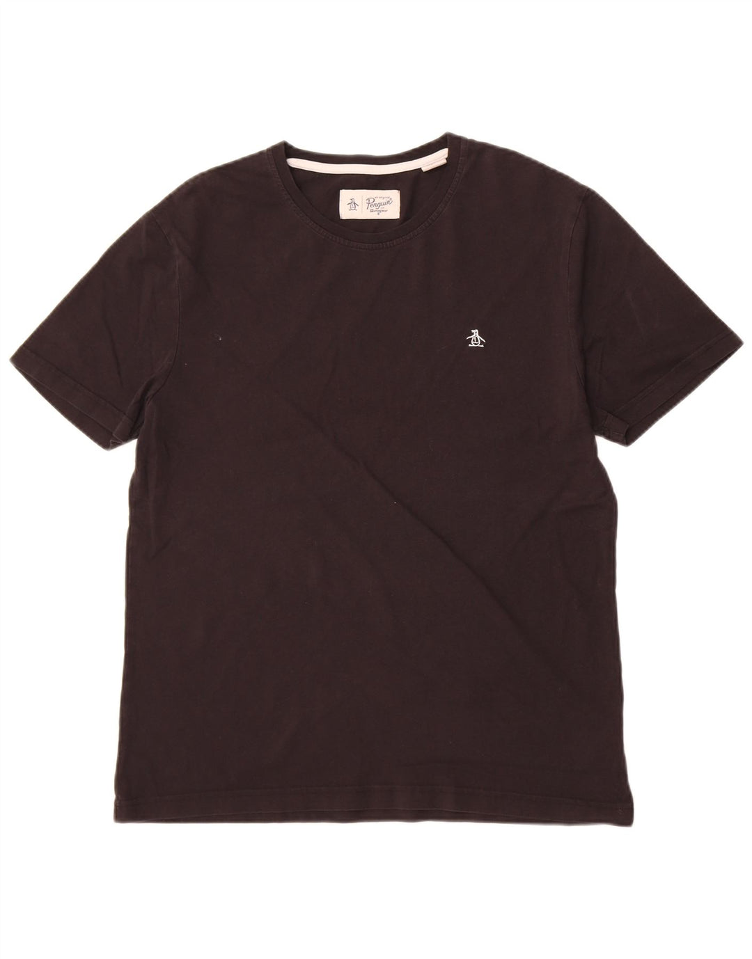 Camiseta masculina Penguin Top XL algodão preto