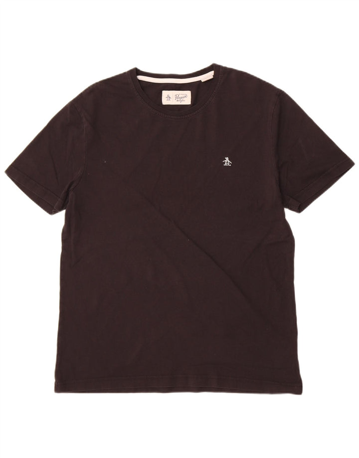 Camiseta masculina Penguin Top XL algodão preto