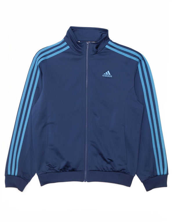 Casaco de treino adidas menino 13-14 anos azul marinho poliéster desportivo