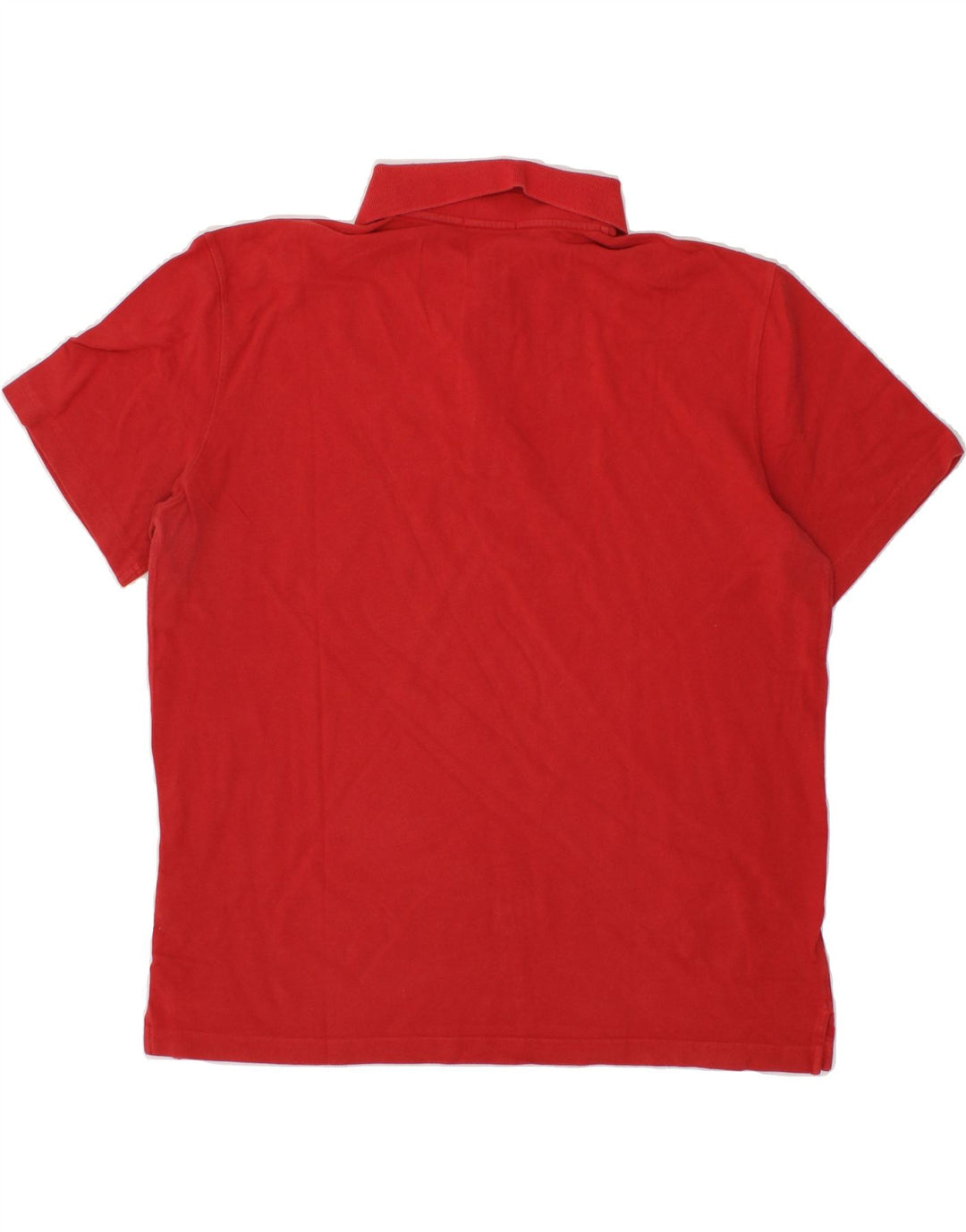 SERGIO TACCHINI Mens Polo Shirt IT 54 XL Red Cotton Vintage Sergio Tacchini and Second-Hand Sergio Tacchini from Messina Hembry 