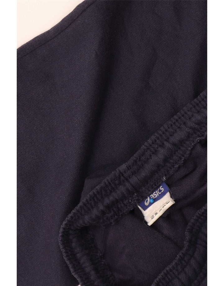 Calça de treino masculina Asics Graphic Joggers pequeno azul marinho