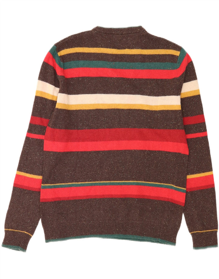 Suéter masculino Harmont & Blaine com gola redonda XL listrado multicolorido