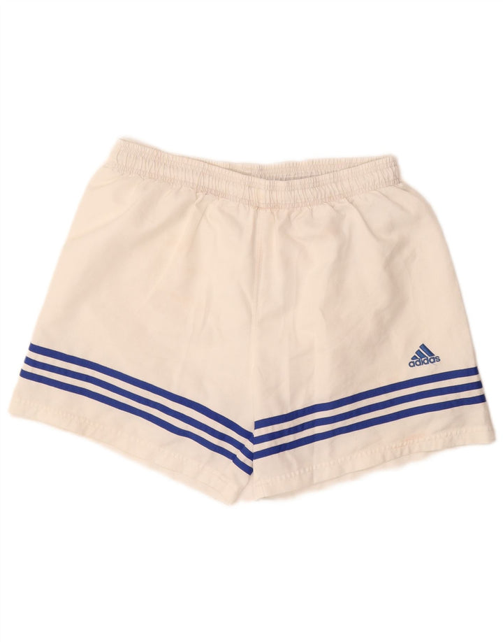 ADIDAS Mens Climalite Sport Shorts UK 38 Médio Poliéster Branco