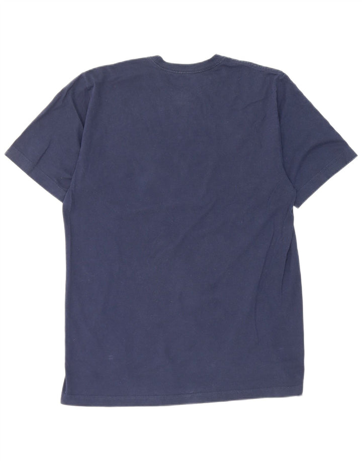 Camiseta Nike masculina Florida Regular Fit gráfica top médio azul marinho