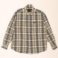 Camisa masculina WRANGLER grande algodão xadrez multicolorido