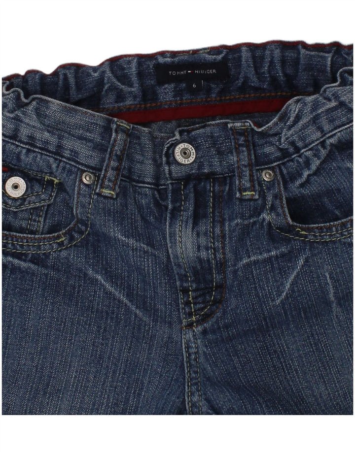 Tommy Hilfiger Meninos Jeans Soltos 5-6 Anos W22 L20 Azul