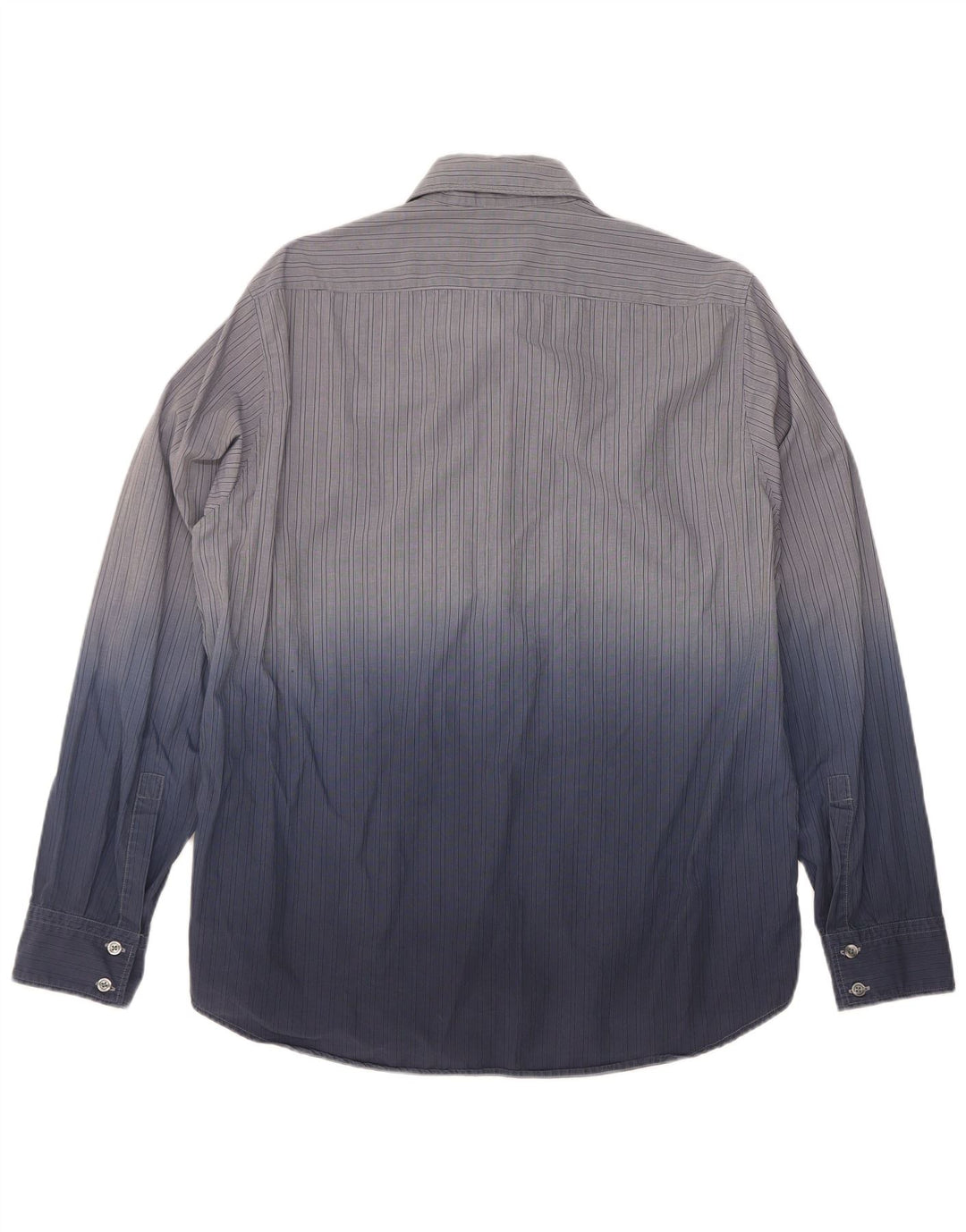 Camisa masculina Hugo Boss grande azul tie-dye algodão