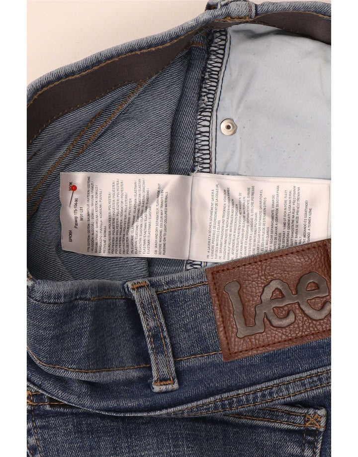 Lee Mens Extreme Motion Slim Jeans W36 L32 Azul Algodão