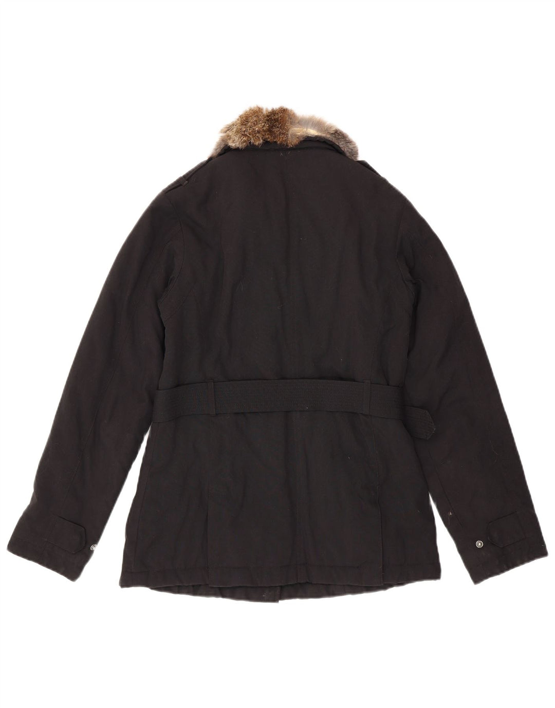 Jaqueta acolchoada feminina WOOLRICH UK 10 pequena azul marinho