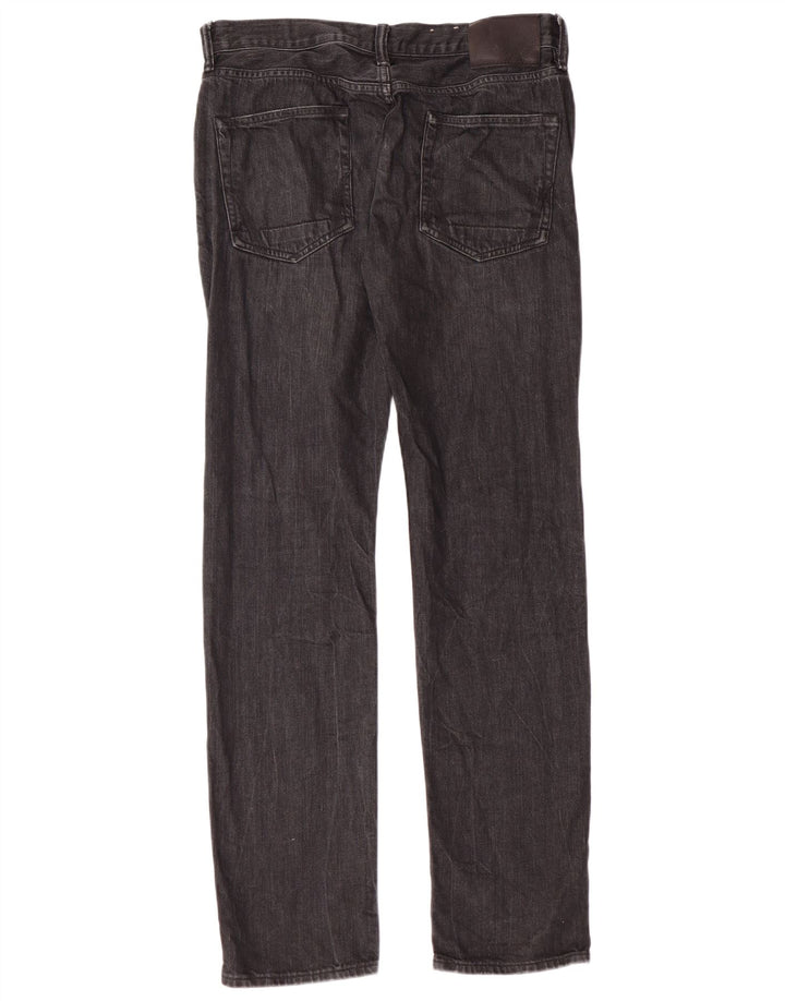 ALL SAINTS Mens Iggy Slim Jeans W32 L32 Algodão Cinza