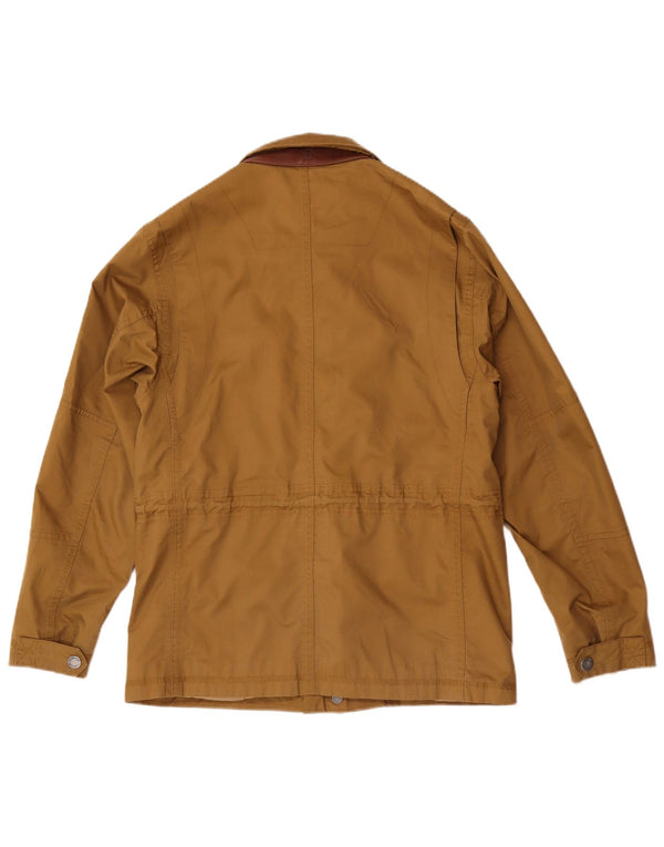 Jaqueta utilitária masculina Timberland UK 36 algodão bege pequeno