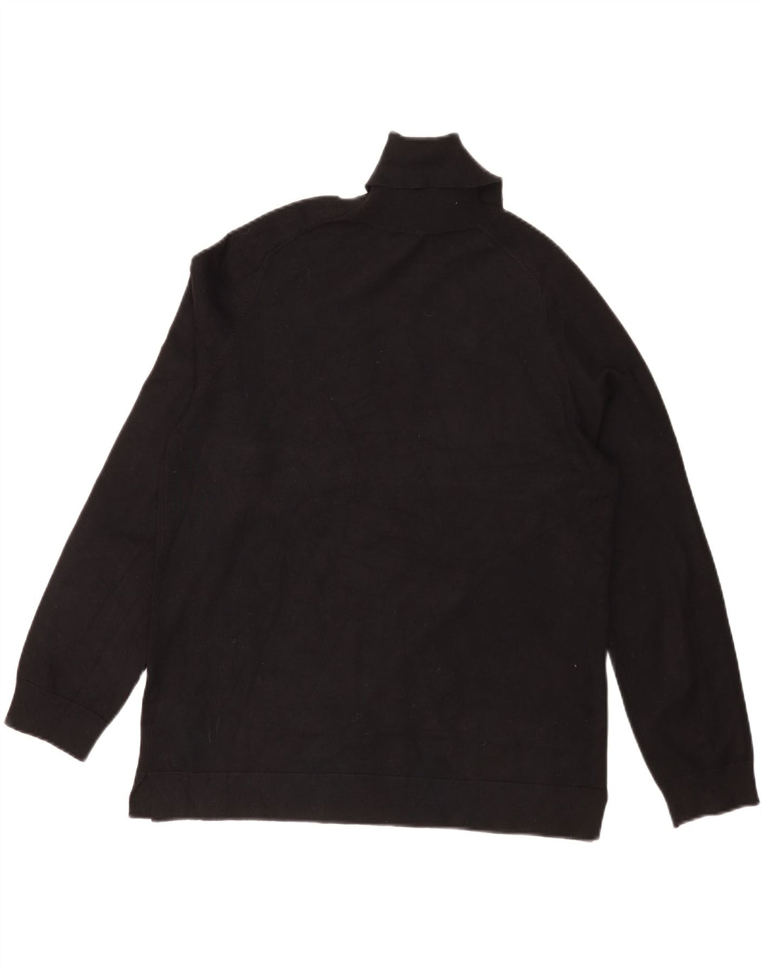 Suéter masculino Dkny com gola redonda e viscose grande em bloco colorido preto