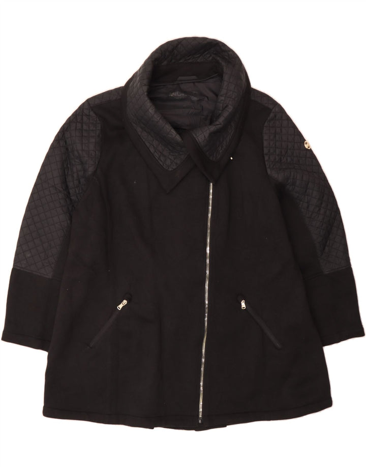 MICHAEL KORS Womens Overcoat UK 22 3XL Black Cotton Vintage Michael Kors and Second-Hand Michael Kors from Messina Hembry 