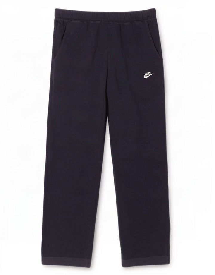 Calça de treino masculina Nike médio azul marinho algodão