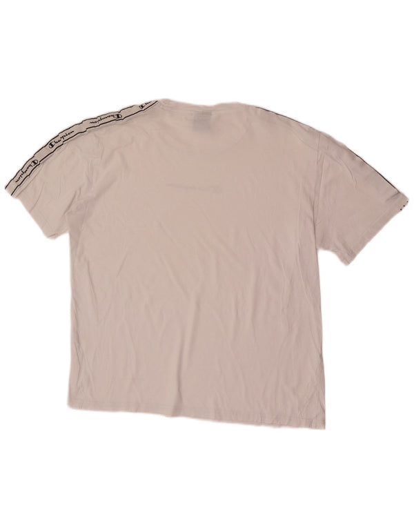 Camiseta gráfica masculina Champion XL branca