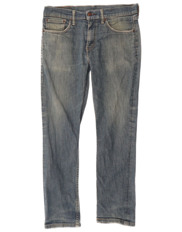Levi's Masculino 511 Slim Jeans W32 L28 Azul Algodão