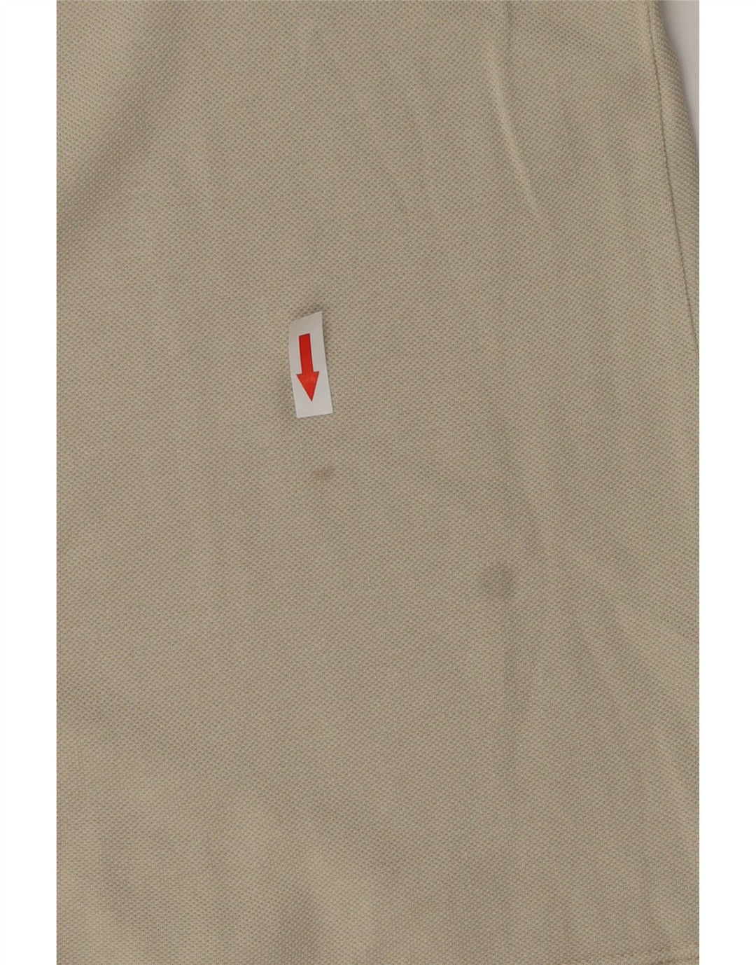 Camisa polo masculina Kappa algodão bege médio