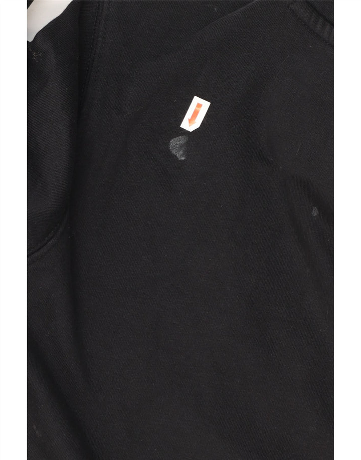 CHAMPION Mens Graphic Hoodie Jumper XS Black Cotton Vintage Champion and Second-Hand Champion from Messina Hembry 