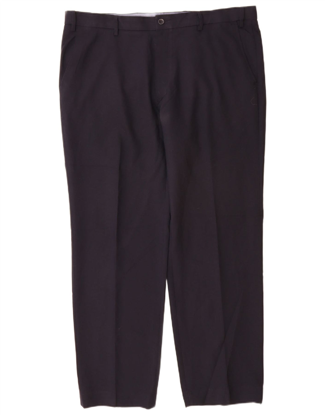 Calça Chino Masculina Marks & Spencer Regular Fit W40 L31 Azul Marinho Poliéster
